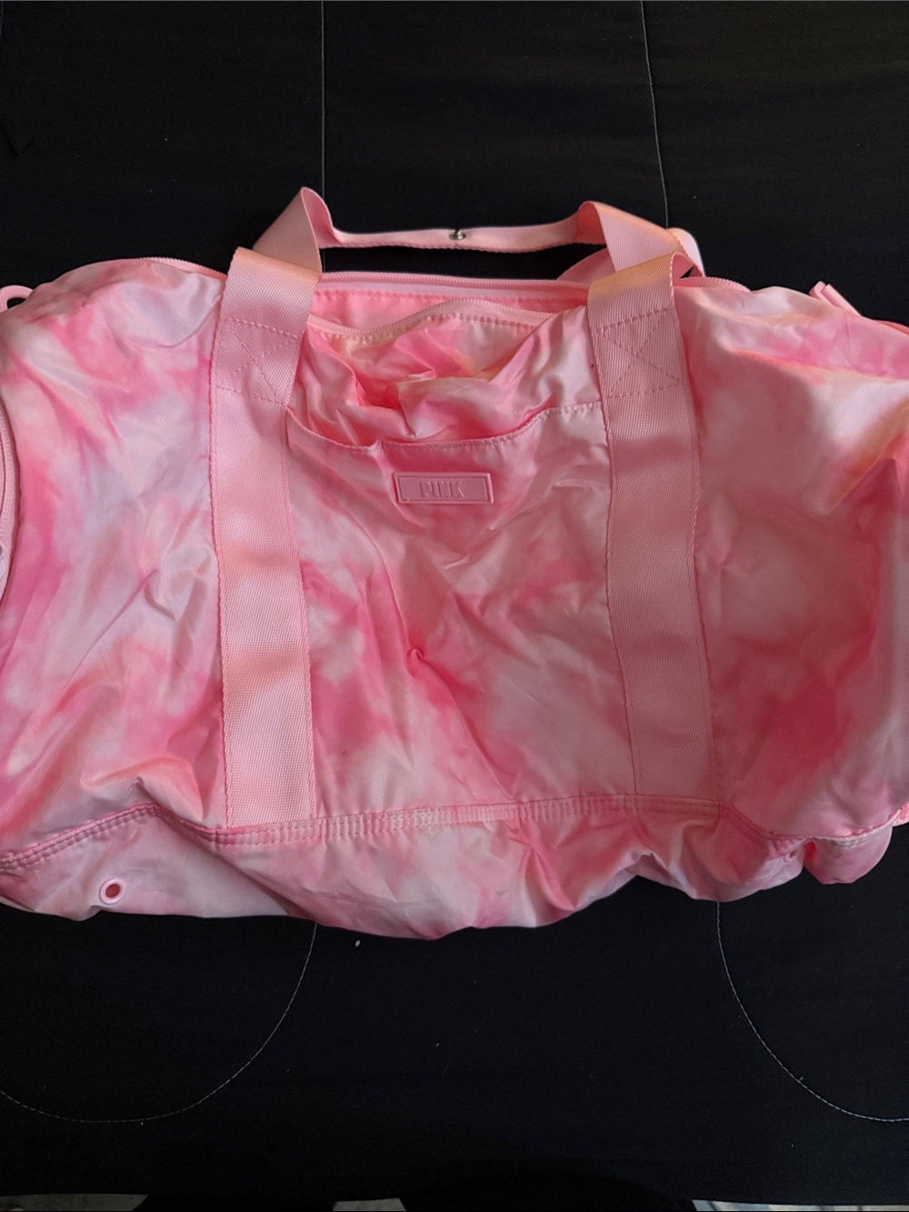 PINK Victoria's Secret Pink Tie-Dye Travel Duffel